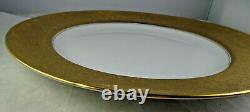 11 Gold Encrusted Rosenthal Selb Bavaria Lg. Porcelain Dinner Service Plates