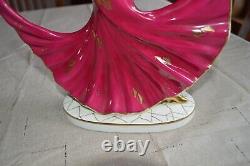 11 Lovely Antique Art Deco Porcelain Moriyama Japan Dancing Lady Figurine