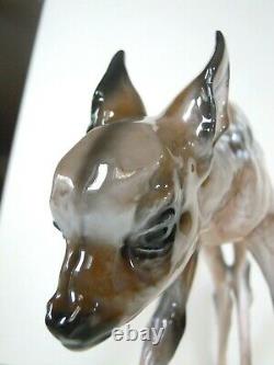 12 Art Deco Rosenthal Porcelain Figurine Roe Deer Fawn #1775 F Heidenreich Rare