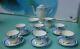 16p Antique Art Deco Royal Paragon Porcelain Set Cup Saucer Pot 4 Queen Mary