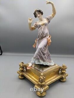 1700s Antique St Petersburg Catherine Porcelain Figurine Natalie Rare Marked
