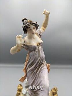 1700s Antique St Petersburg Catherine Porcelain Figurine Natalie Rare Marked