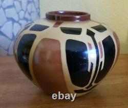 1913 Art Deco Pottery / porcelain Vase Signed