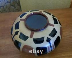 1913 Art Deco Pottery / porcelain Vase Signed