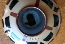 1913 Art Deco Pottery / porcelain Vase Signed