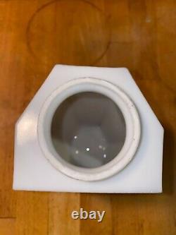 1920s Art Deco Porcelain Wall Sconce over Sink Sconce RARE Milk glass Original