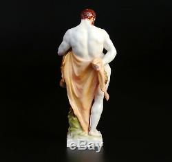 1920s KPM Berlin Herakles Hercules Porcelain Figure Figurine