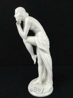1922 Art Deco Rosenthal D. CHAROL Anita Berber Berlin Dancer Porcelain- MINT