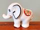 1930 Antique Art Deco German Walter Bosse Pincushion Porcelain Elephant Figurine