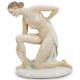 1930's Karl Lysek For Rosenthal After Bathing Porcelain Art Deco Figurine