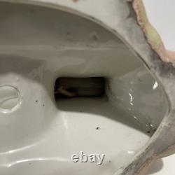 1930's Set Of 2 Art Deco Vintage Porcelain Sconces Good Condition/READ Desc