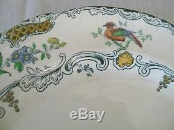 1930`s THE SONGSTER SPODE DINNER SET 6 PERSON SETTING PLUS SERVING PIECES