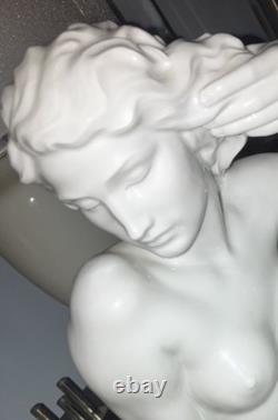 1930s Art Deco Nude Woman Sculpture Figurine Germany Meissen Robert Ullmann 1940