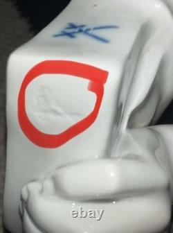 1930s Art Deco Nude Woman Sculpture Figurine Germany Meissen Robert Ullmann 1940