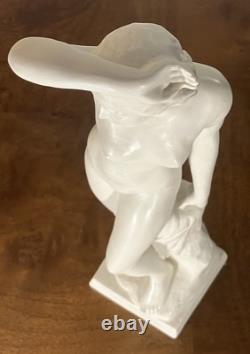 1930s Art Deco Rudolf Kaesbach Rosenthal Nude Woman Statue Figurine Germany