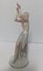 1930s Rosenthal Gustav Oppel Porcelain Prayer Dancer Statue Woman Blue Skirt