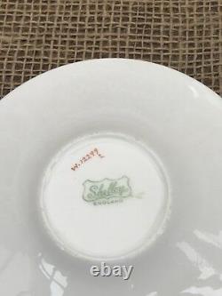 1933 Shelley Fine Porcelain Trio Cup, Saucer & Plate Gooseberry 12299 Art Deco