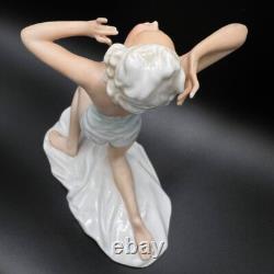 1950 Unterweissbach Art Deco Vintage Porcelain Figure Statue Bikini Girl Germany