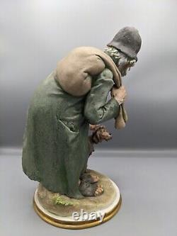 1962s Vintage Italy Giuseppe Cappe Porcelain Figurine Tramp and Scamp 9