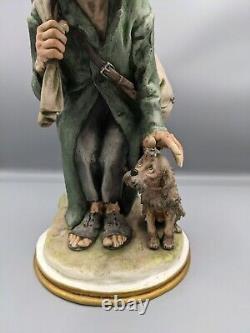 1962s Vintage Italy Giuseppe Cappe Porcelain Figurine Tramp and Scamp 9