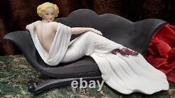 1984HP Louis ICART Figurine Le Sofa Art Deco LOW NUMBER 930 of Ltd Ed. 10.000