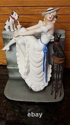 1984HP Louis ICART Figurine Le Sofa Art Deco LOW NUMBER 930 of Ltd Ed. 10.000