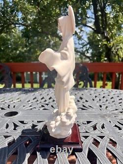 1989 Giuseppe Armani Madonna Of Medjugorje Sculpture Statue 803f Florence Italy