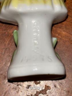 2 Art Deco Porcelain Bisque 1920s Flappers Marked Germany 14975 2-3/4