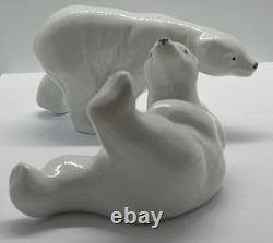 2? Porcelain Polar bear Vintage Art Deco Made in Germany