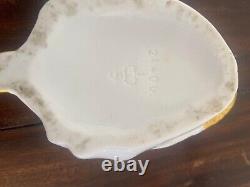 2 Rare Art Deco Sitzendorf Porcelain Trinket Tray Dishes- Germany-MOVING SALE