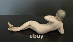 3 Antique German Bisque Porcelain Bathing Beauties Art Deco 1920's Set of 3