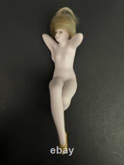 3 Antique German Bisque Porcelain Bathing Beauties Art Deco 1920's Set of 3