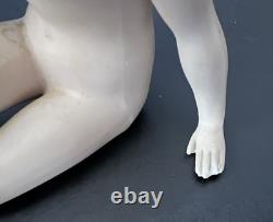3 Antique German Bisque Porcelain Bathing Beauties Art Deco 1920's Set of 3