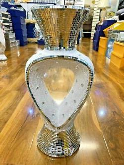 46cm Tall Floor Standing Beautiful Vase Mirror Ceramic Vase Home Decor fast ship