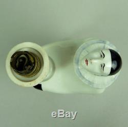 A Decorative Limoges Art Deco Figural Porcelain Pierrot Lamp Signed Elté C. 1930