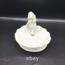 A Hutschenreuther porcelain Art Deco vide poche signed K. Himmelstoss