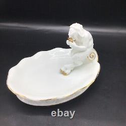 A Hutschenreuther porcelain Art Deco vide poche signed K. Himmelstoss