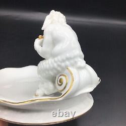 A Hutschenreuther porcelain Art Deco vide poche signed K. Himmelstoss