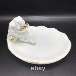 A Hutschenreuther porcelain Art Deco vide poche signed K. Himmelstoss