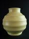 A Keith Murray For Wedgwood Matt Straw Football (shape 3765) Vase Perfect