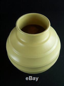 A Keith Murray for Wedgwood Matt Straw Football (shape 3765) Vase Perfect