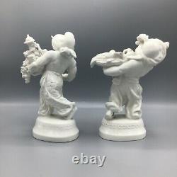 A Pair of Art Deco porcelain figurines by Karl Tutter, Lorenz Hutschenreuther