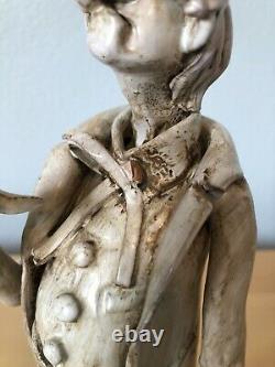 A Rare Collectible Sculpture By Dino Bencini Porcelain Man-Italy (With Defect)