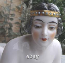 A Stunning Art Deco Nude Piano Doll By Dressel, Kister & Cie C. 1907 1922