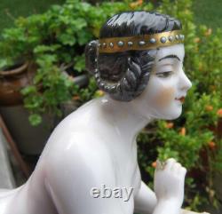 A Stunning Art Deco Nude Piano Doll By Dressel, Kister & Cie C. 1907 1922
