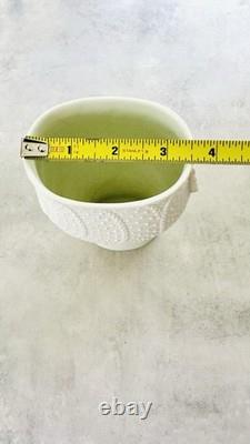 AK Kaiser Original 1970s OP Art Biscuit Porcelain Vase Germany Art Deco MINT