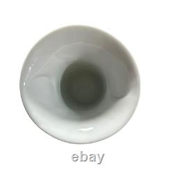 AK Kaiser Original 1970s OP Art Biscuit Porcelain Vase Germany Art Deco MINT