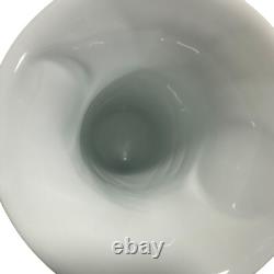 AK Kaiser Original 1970s OP Art Biscuit Porcelain Vase Germany Art Deco MINT