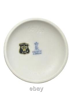 AK Kaiser Original 1970s OP Art Biscuit Porcelain Vase Germany Art Deco MINT
