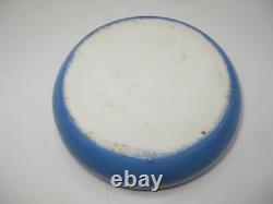 ANTIQUE Art Deco German bathing beauty porcelain Bisque figurine powder box 1930